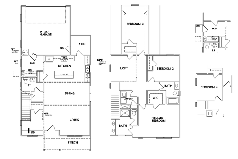 Atlas II floor plan by RC Homes (photo 2 of 2)