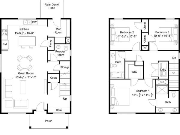 1804 Purser Dr - Lot 1, available home by Red Cedar Homes (photo 1 of 45)