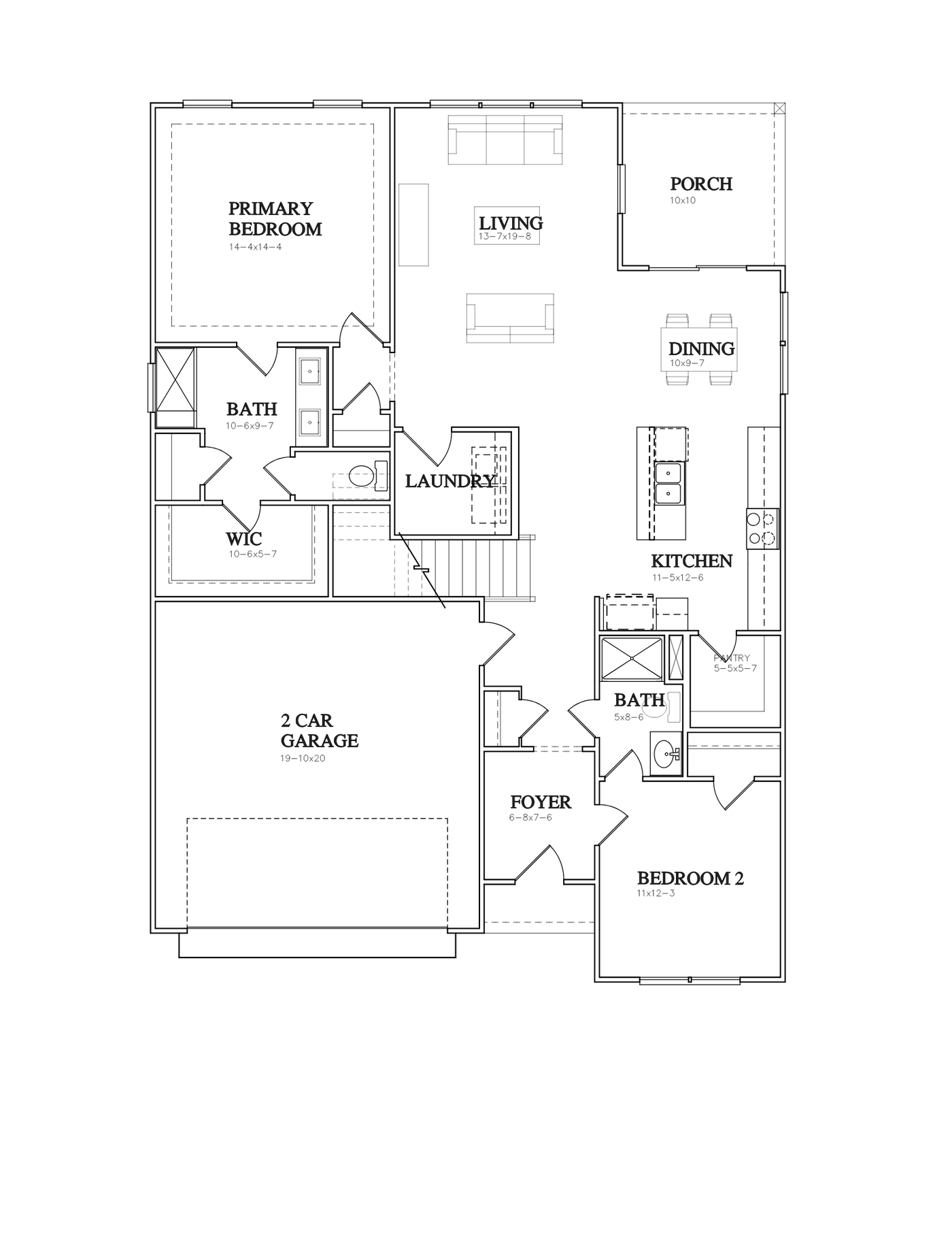 Acacia floor plan by RC Homes (photo 9 of 10)