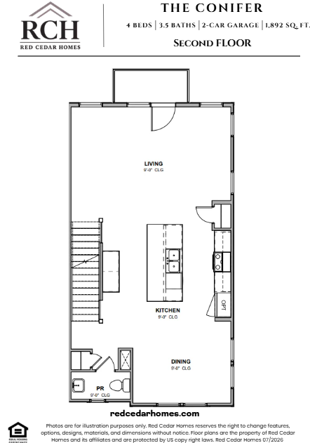 Conifer floor plan 2