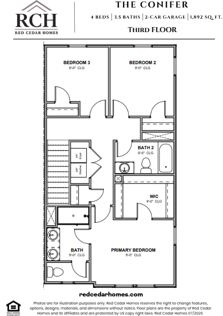 Conifer floor plan 3