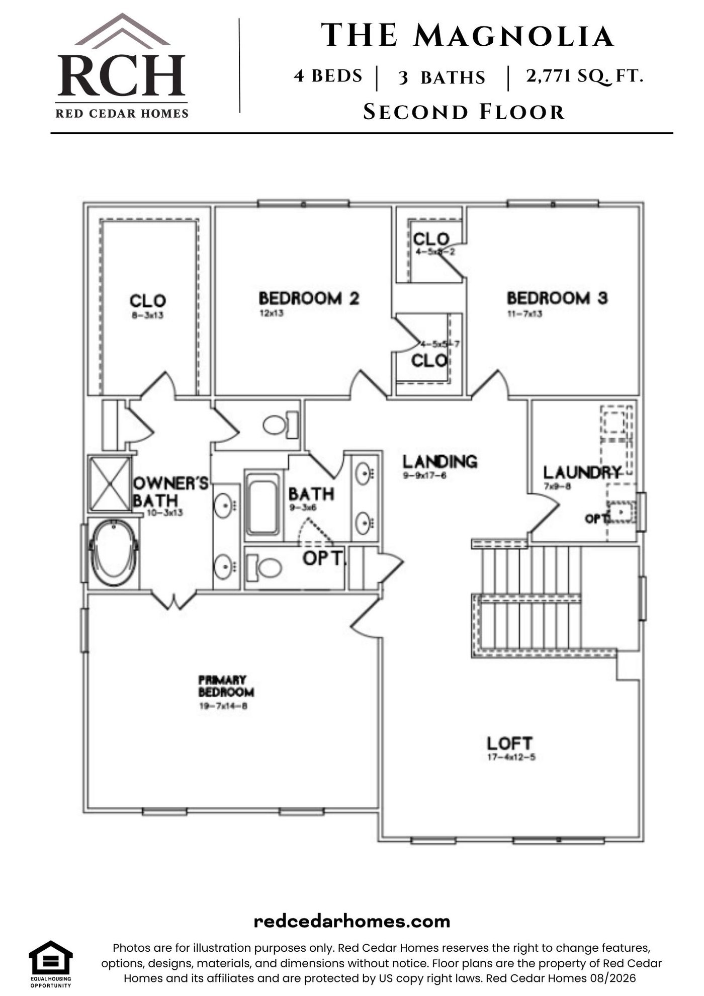 Magnolia floor plan 2