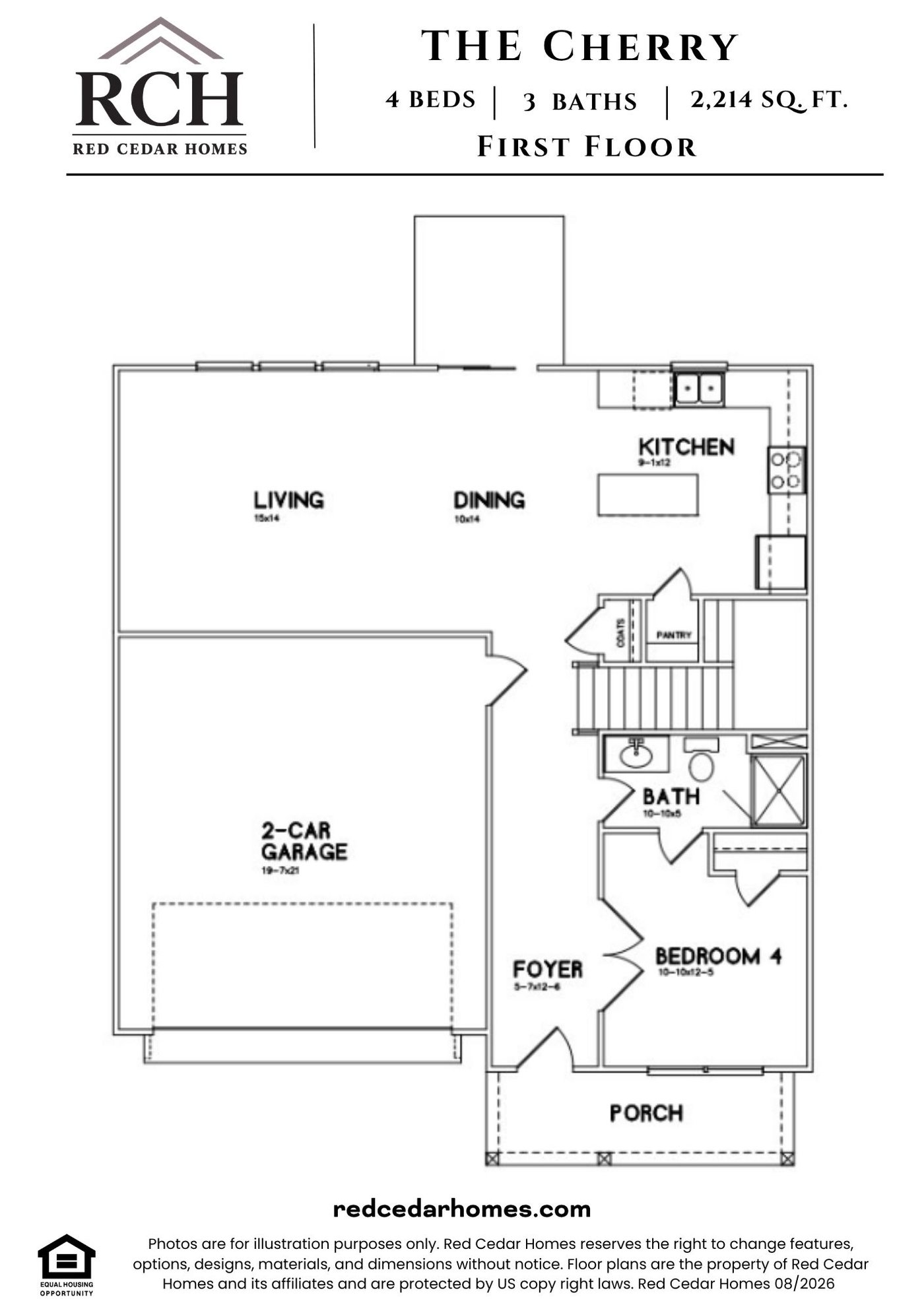 Cherry floor plan 1