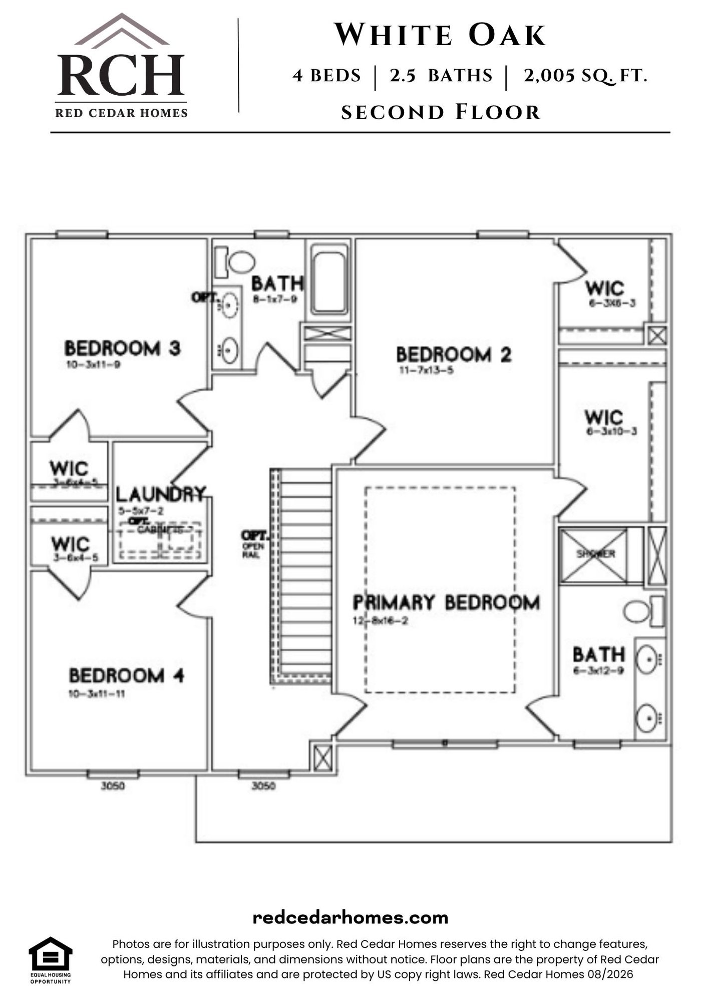 White Oak floor plan 2