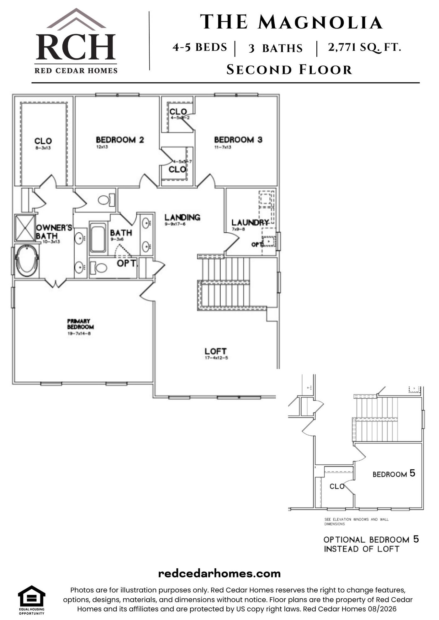 Magnolia floor plan 3